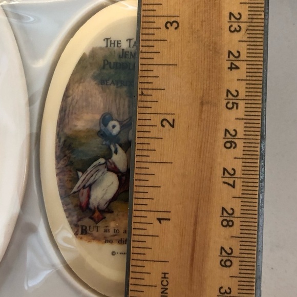 VTG Beatrix Potter Soap Dish & Soap~Jeremiah Puddle Duck in Box - Picture 8 of 8